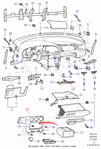Mondeo GD 1996-2000 Europe 1996