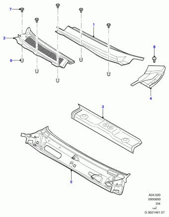 Mondeo GE 2000-2007 Europe 2000