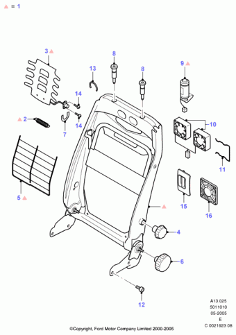 Mondeo GE 2000-2007 Europe 2000