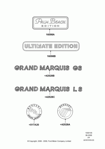Grand Marquis (FP) America 2009
