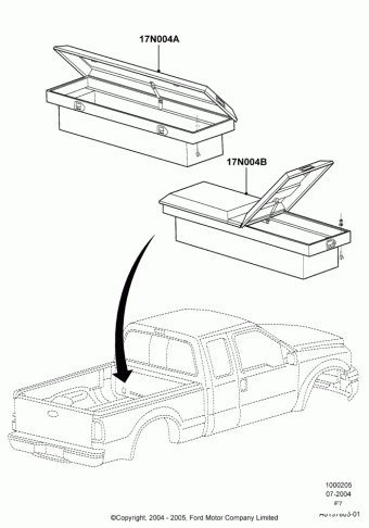 F-Series Super Duty (F7) America 2005