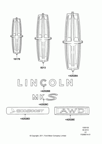 Lincoln MKS (LE) America 2015