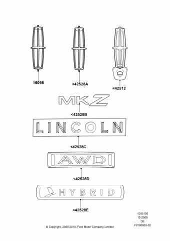 Fusion/Milan/Zephyr/MKZ (DE) America 2012