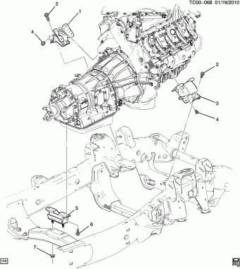 Silverado/Sierra/Cheyenne - 03,43,53 Bodystyle (2WD) 01.12.2011 2012