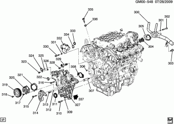 Chevrolet Traverse 1LT (FWD) 26.10.2012 2013