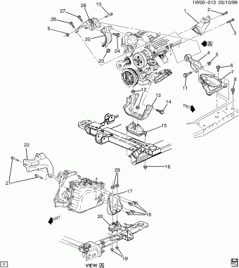 Impala 2001 W,1WF19