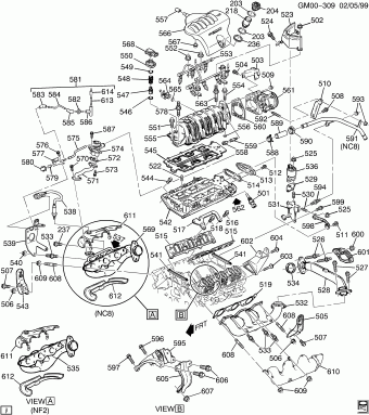 Impala 2001 W,1WF19