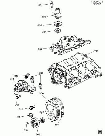 SMALL VAN 4 X 2 CHEVY VAN SPORT VAN AND ASTRO GMC VANDURA RALLY & SAFARI 1990 (LB4) ENGINE,(4.3Z),V6,EFI