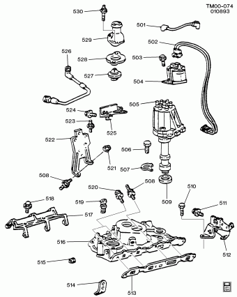 SMALL VAN 4 X 2 CHEVY VAN SPORT VAN AND ASTRO GMC VANDURA RALLY & SAFARI 1990 (LB4) ENGINE,(4.3Z),V6,EFI