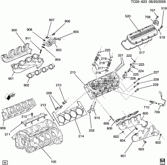 Suburban/Yukon XL - 06 Bodystyle (4WD/AWD) 2002 K,CK25906