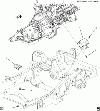 4X2, (1/2 TON) SILVERADO WORK TRK./TAHOE/SUBURBAN/ AVALANCHE LS/SIERRA WORK TRUCK/YUKON/YUKON XL,SL 18.08.2009 2009