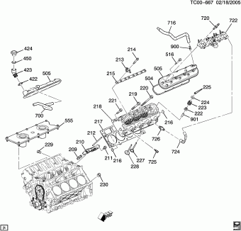 Silverado/Sierra - 03,43,53 Bodystyle (4WD/AWD) 2004 K,CK15543