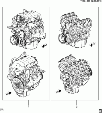 Silverado / Sierra / Cheyenne Light Duty - 03, 43, 53 Bodystyle (4WD / AWD)(New Model) 09.08.2013 2014