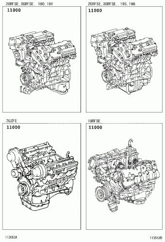 LEXUS GS SERIES GRS190L-BETQHA GRS19#,URS190,UZS190
