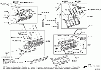 LEXUS LS460/460L USF41L-AEZGHW USF4#