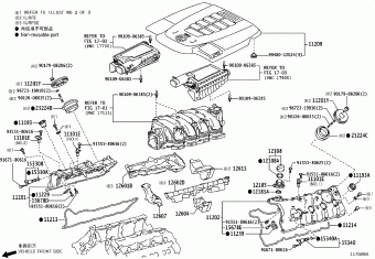 LEXUS LS460/460L USF41L-AEZGHW USF4#