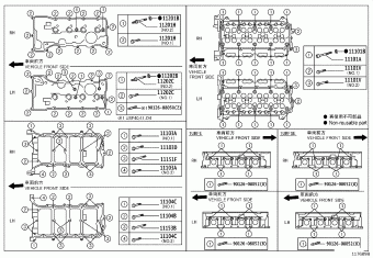 LEXUS LS460/460L USF41L-AEZGHW USF4#