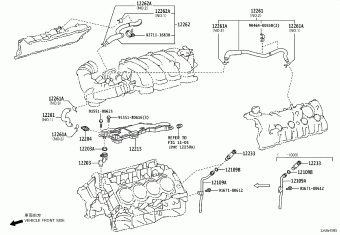 LEXUS LS460/460L USF41L-AEZGKV USF4#