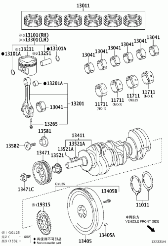 LEXUS RX SERIES GYL25L-AWXGBW AGL2#,GGL25,GYL25