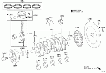 LEXUS ES350/300H AXZH11L-AEXGBA AXZH1#,GSZ10