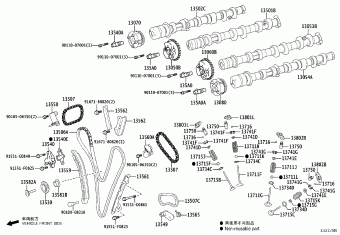 LEXUS LS500/500H VXFA50L-AEUGTA GVF5#,VXFA5#
