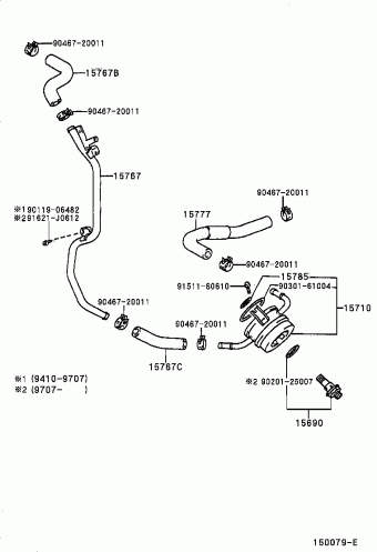 LEXUS LS400 UCF20L-AEAGKV UCF20