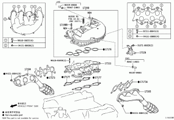LEXUS IS2###/3### GSE31L-AEZLHV ASE30,AVE30,GSE3#