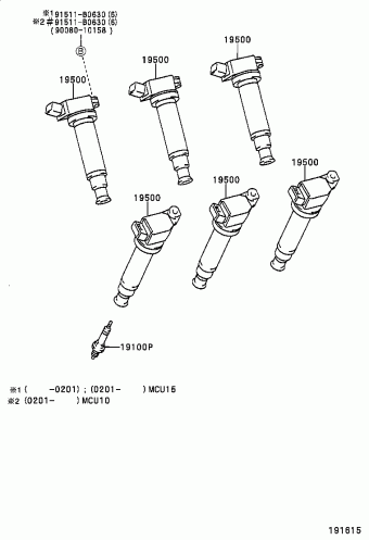 LEXUS RX300 MCU15L-AWPGKA MCU1#