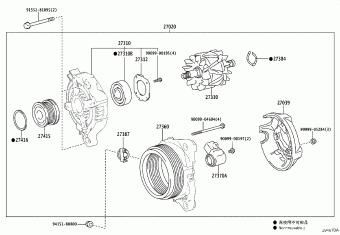 LEXUS IS SERIES ASE30L-AEZLZA ASE30,GSE3#,USE30