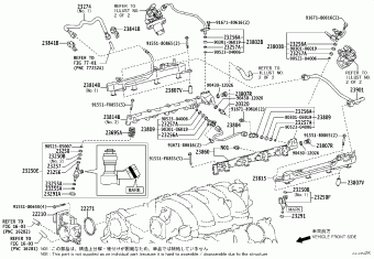 LEXUS LS460/460L USF41L-AEZGHA USF4#