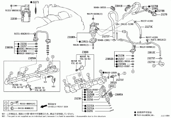 LEXUS GS SERIES GRL11R-BETQH ARL10,AWL10,GRL1#,GWL10