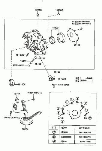 LEXUS LS400 UCF10L-AEPGKA UCF10