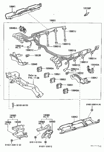 LEXUS LS400 UCF10L-AEPGKA UCF10