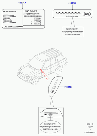 Range Rover (GCAT) 2002-2009 19.11.2003 Bleu Adriatique