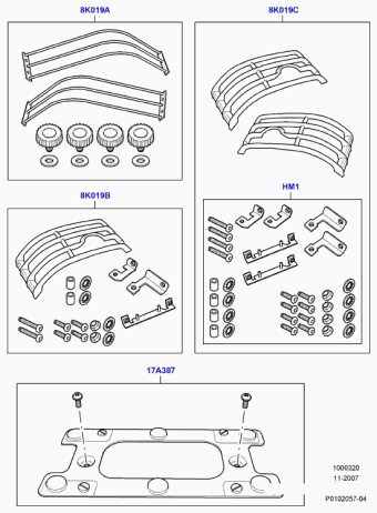 Range Rover (GCAT) 2002-2009 19.11.2003 Bleu Adriatique