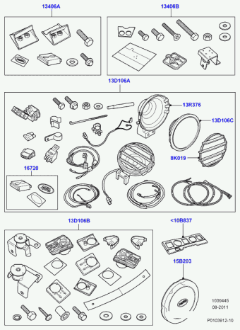 Range Rover (GCAT) 2002-2009 19.11.2003 Bleu Adriatique