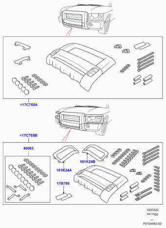 Range Rover (GCAT) 2002-2009 19.11.2003 Bleu Adriatique