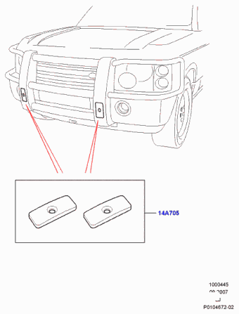 Range Rover (GCAT) 2002-2009 19.11.2003 Bleu Adriatique