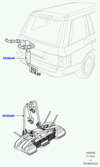 Range Rover (GCAT) 2002-2009 19.11.2003 Bleu Adriatique