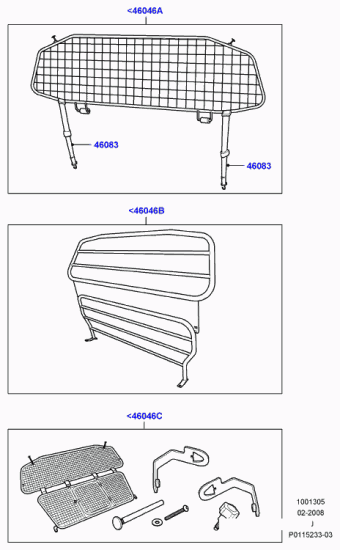 Range Rover (GCAT) 2002-2009 19.11.2003 Bleu Adriatique