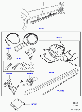 Range Rover (GCAT) 2002-2009 19.11.2003 Bleu Adriatique