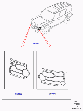 LR3/Discovery 3 (GCAT) 2005-2009 21.10.2005 Ebony Black/Ebony Black Interior