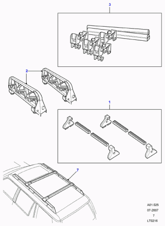 Range Rover MY1995-RunOut 1996 AAG001 - Solihull Plant Built