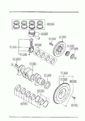 323 BERLINE 4 PORTES