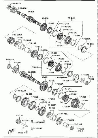 626 SEDAN 4-CUARTA