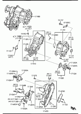 BT-50 HABITACLE DOUBLE DIESEL