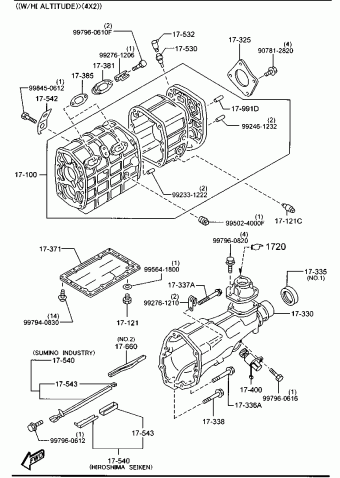 BT-50 HABITACLE DOUBLE DIESEL