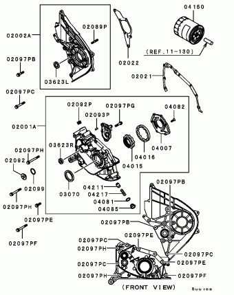 SPACE GEAR/L400 VAN Europe (EUROPE) PB5V