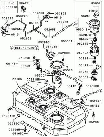 OUTLANDER General (MEXICO) CU5W