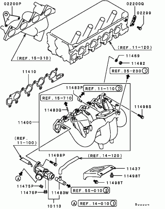 SPACE GEAR/L400 VAN Europe (EUROPE) PA3W
